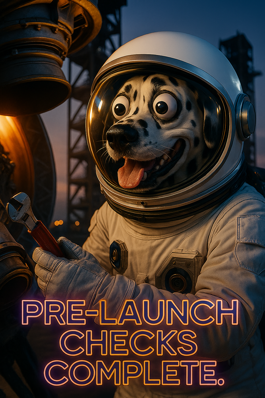 Boarding the rocket