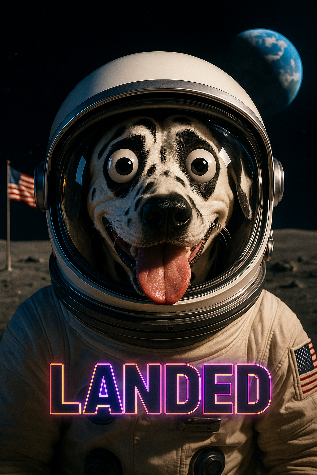 Landed on the moon
